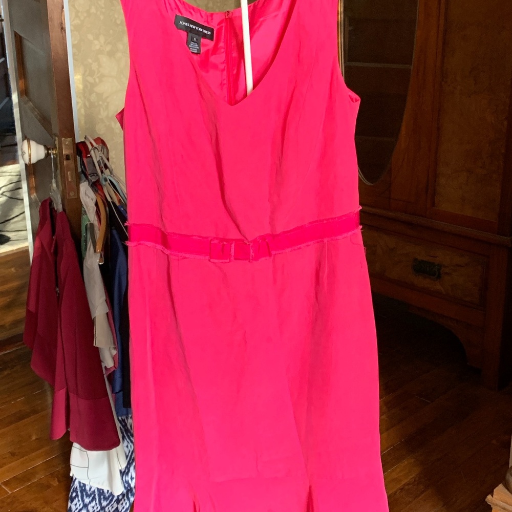 Jones New York silk snd linen dress. Worn a few times.